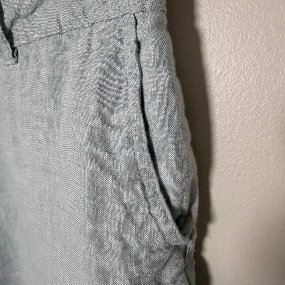Coastal Linen Saks Fifth Avenue Mens Shorts (34) Preppy Old Money Resort Casual